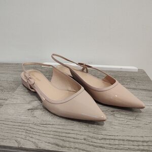 Kate Spade flats in light pink patent size 10